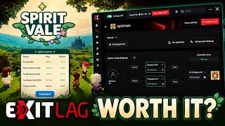 From 280ms to 180ms [NOT CLICK BAIT] Testing Exitlag in Spiritvale in SEA Server