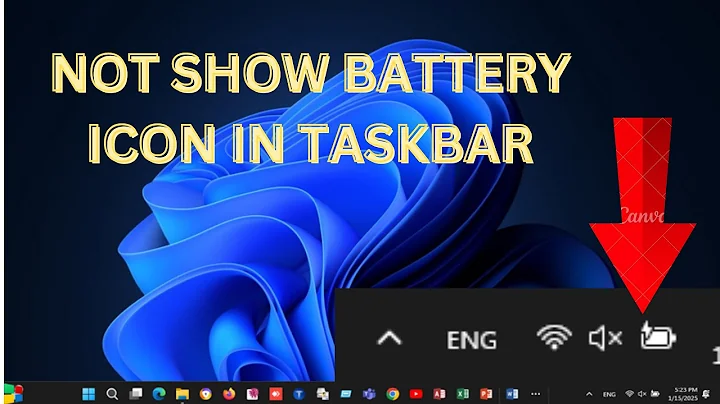 How to Fix Battery Icon Not Showing in Taskbar(10/8/7/11)