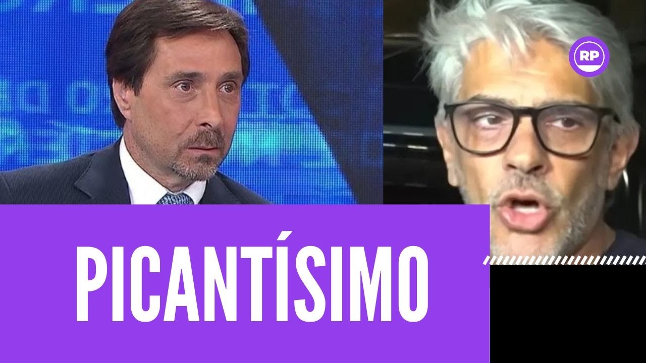 Pablo Echarri explotó contra Feinmann y Chiche Gelblung y sale a llenarle la jeta de dedos