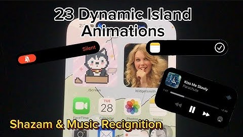 23 All Dynamic Island Animation features on my iPhone 15  🎵💎🤩🩵