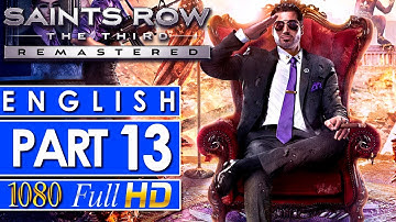 Saints Row The Third Remastered Gameplay Walkthrough Part 13 🎮 NO COMMENTARY