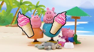 Игрушки отдыхают на пляже и едят мороженое. Мультик из игрушек на русском