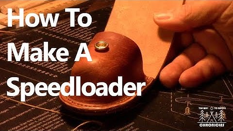 How To Make A Speed Loader Pouch