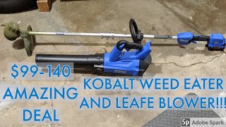 kobalt brushless weed eater