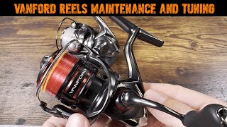 SHIMANO Vanford Reels (Cardiff, Soare XR, Complex XR) Tuning and Maintenance