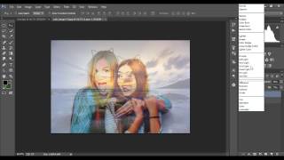 how to merge layers blend mode in photoshop