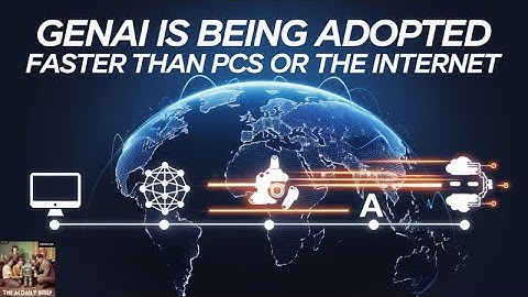 GenAI is Being Adopted Faster than PCs or the Internet