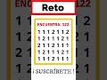 ✅👉 Reto matemático