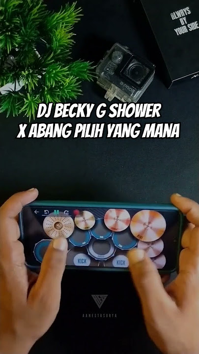 DJ Becky G Shower X Abang Pilih Yang Mana ( Real Drum Cover )