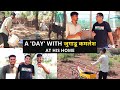 Day with shark tank indias jugadukamlesh9895  at his home village farm  banter with chetan