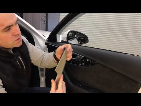 Как не повредить хрупкий пластик обшивки двери Ауди А4? Снимаем карту двери на Audi A4 s-line