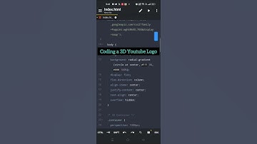 Coding a 3D Youtube Logo||Love You Codes||#codes #coding #html #css #javascript #webdesign #javacode
