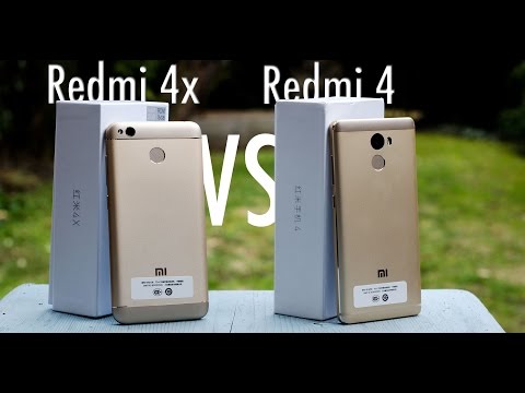 Xiaomi Redmi 4x vs. Redmi 4 - Close look & AnTuTu comparison