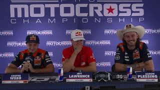 Post Race Press Conference | Thunder Valley National 2023 | Pro Motocross