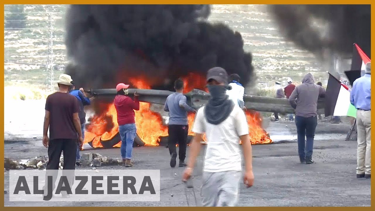 الفلسطينيون يحيون الذكرى السبعين للنكبة في الضفة الغربية | الجزيرة الإنجليزية