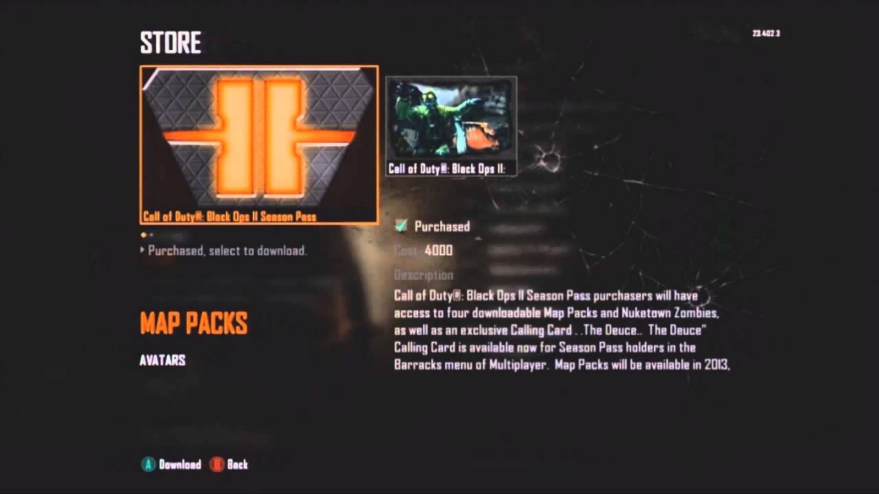 bo2 xbox store