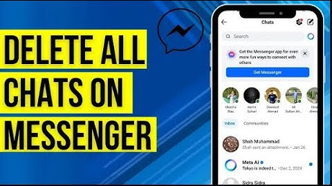 How to Delete All Chats on Facebook Messenger in One Click (2025) | Delete All Chats on Messenger