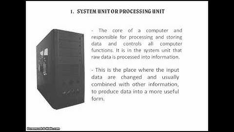 elements of computer