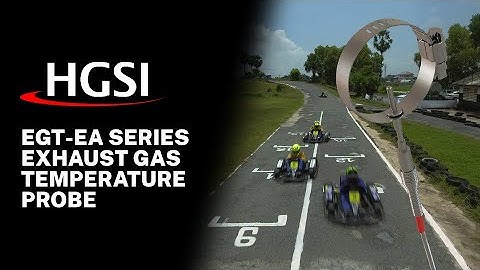 EGT-EA Series Muffler Clamp Gas Engine Exhaust Gas Temperature Probe Overview