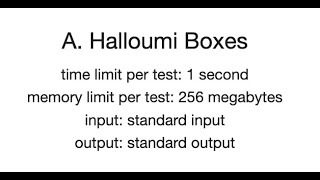 A. Halloumi Boxes||Codeforces Round 912(Div 2)||CP-31 Sheet