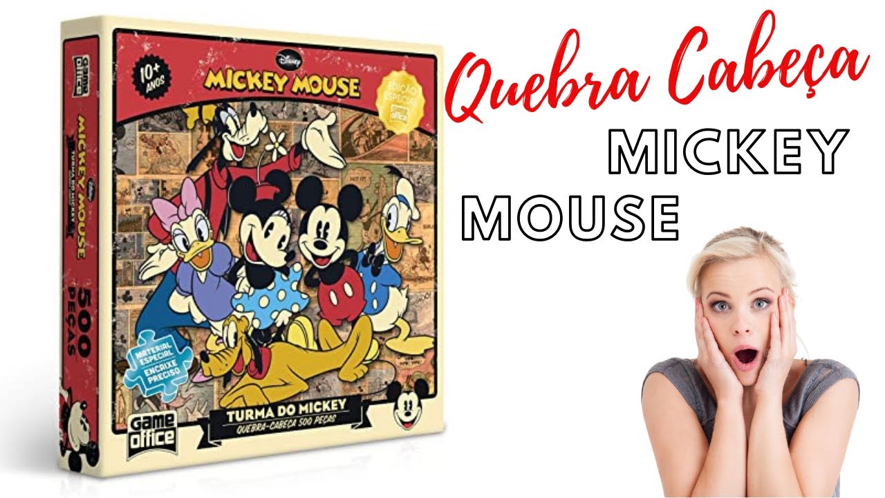 Quebra Cabeça - Turma do Mickey