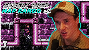 Expert Open Map Randomizer v2 | Super Metroid | #1