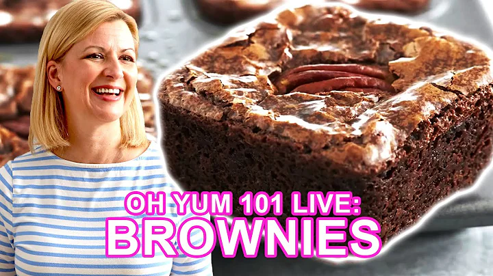 Professional Baker Teaches You How To Make BROWNIE...