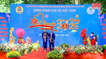Sôi nổi chương trình “Tết sum vầy - Xuân ơn Đảng” năm 2025 cho công nhân ngành cao su
