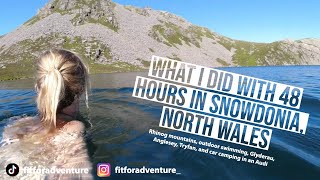 48 hours exploring Snowdonia, North Wales | Rhinogs, Glyderau, Penmon Point, & North Face of Tryfan