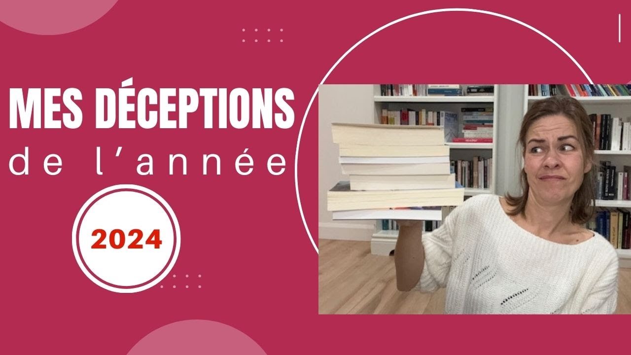 Unpopular Opinion | Mes flops livresques de l'année 2024