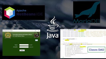 Creación de backend y clases DAO para app de escritorio usando Apache NetBeans y MariaDB