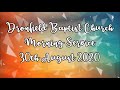 Dronfield Baptist Church - Morning Service - 30th August 2020