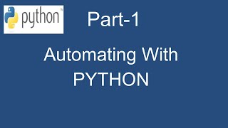 Python Automation Series Overview || Python Tutorial || Nitya Cloudtech