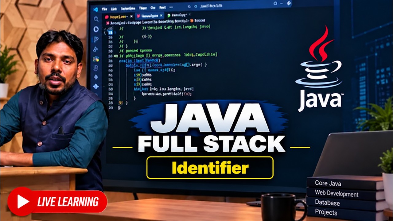 Java full Course | Day - 5 | Identifier | #java #javatutorial - YouTube