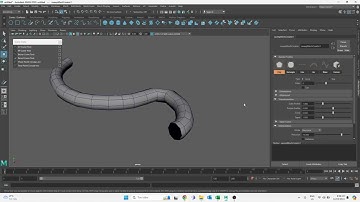 Tạo đoạn dây bằng Curve với lệnh Sweep Mesh
