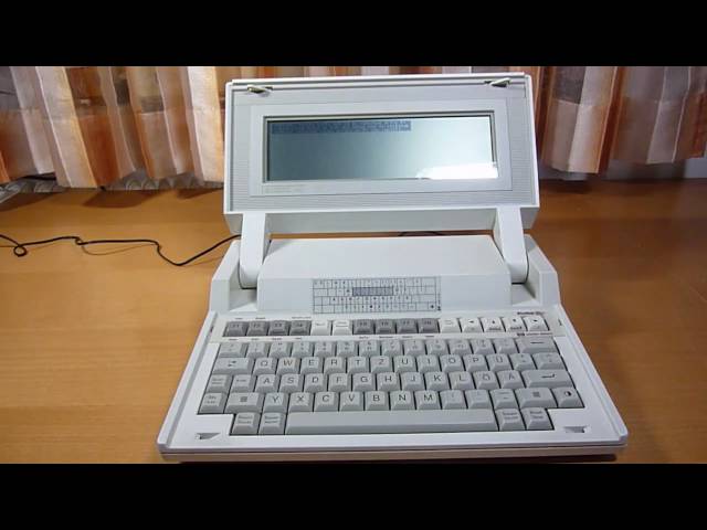 HP 110 - one of the first laptop / notebook computers 