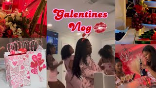 Galentines Vlog | GIRLS NIGHT + more