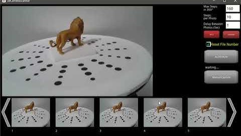 3D Scanner, Arduino/AppGamekit