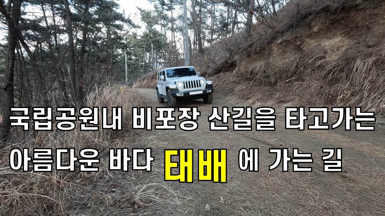 다시 살아난 바다..태안의 아름다운바다 태배