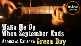 Green day - Wake me up when september ends - Acoustic karaoke