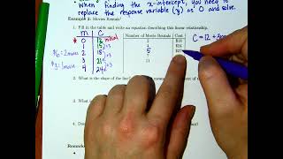 Missing Values of Lines (Section 3.7) Part 2