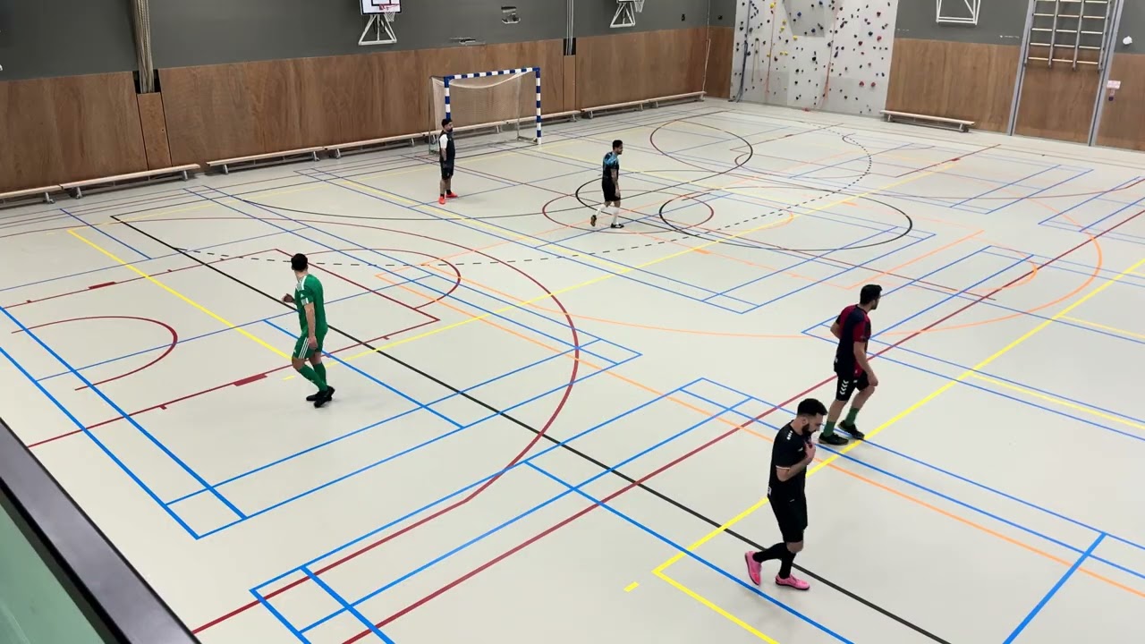 Zaalvoetbalwedstrijd Tweede Paal | Speelronde 14 | 13 Februari 2026