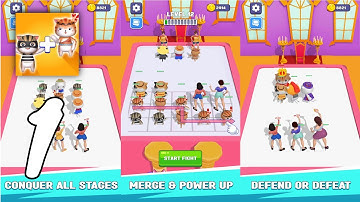 Merge Cat Master Gameplay Walkthrough #1 (Android, IOS)