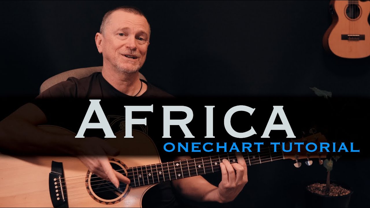 Africa Toto acoustic guitar lesson tutorial [free tab] - YouTube