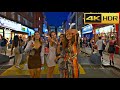 A busy evening in Soho - July 2021| London Walk at Night | Central London [4K HDR]