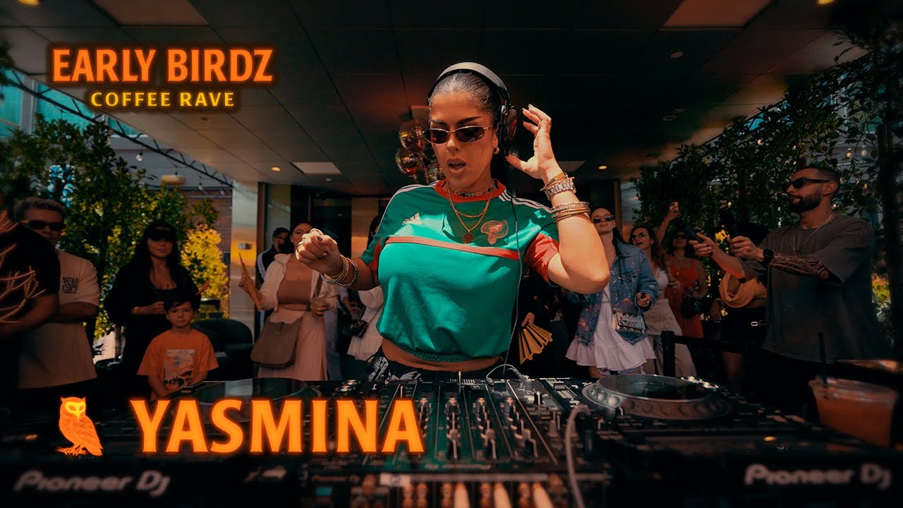 Sunrise Afro House Set at Early Birdz Coffee Rave | YASMINA