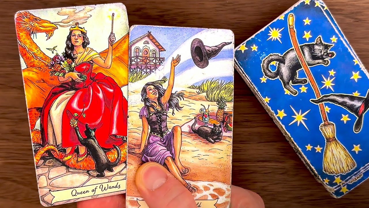 💌 Kto potajemnie marzy o spotkaniu z Tobą? Ciekawe 🤫 #tarot #wróżby