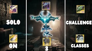 Solo Templar Challenge on all 3 classes (no infinite cleanse)