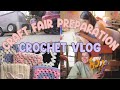 Market prep with me vlog 70  crochet vlog small business owner