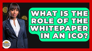 What Is The Role Of The Whitepaper In An ICO? - CryptoBasics360.com
